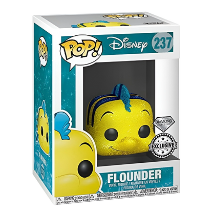 Funko Pop Disney - Flounder (Diamond) exclusivo Hot Topic #237