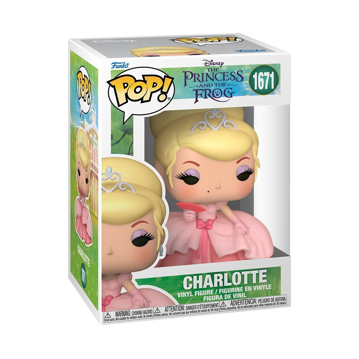 [Pre-venta] Funko Pop La Princesa y El Sapo - Charlotte #1671