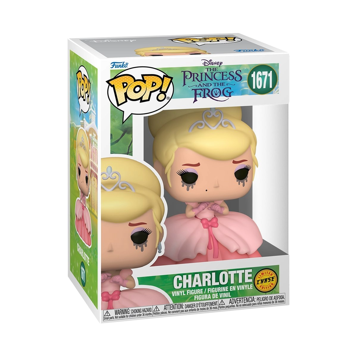 [Pre-venta] Funko Pop La Princesa y El Sapo - Charlotte (Chase) #1671