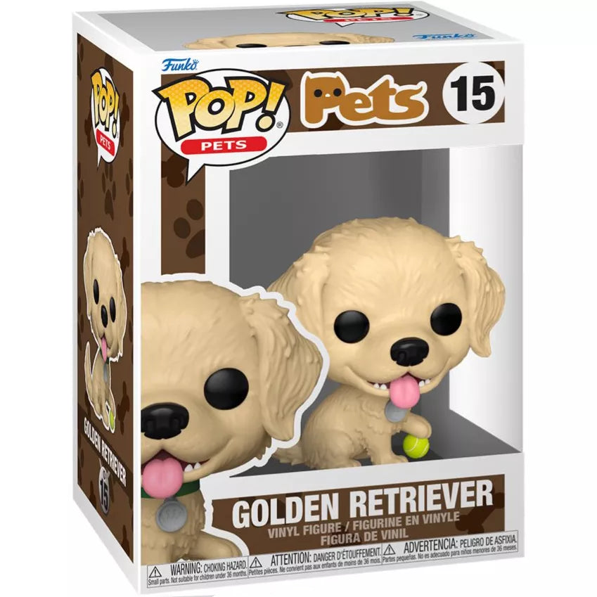 [Pre-venta] Funko Pop Pets - Golden Retriever #15