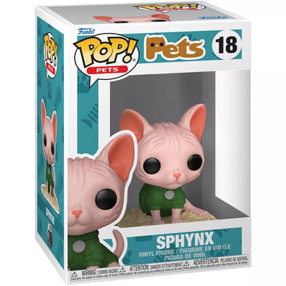 [Pre-venta] Funko Pop Pets - Sphynx #18