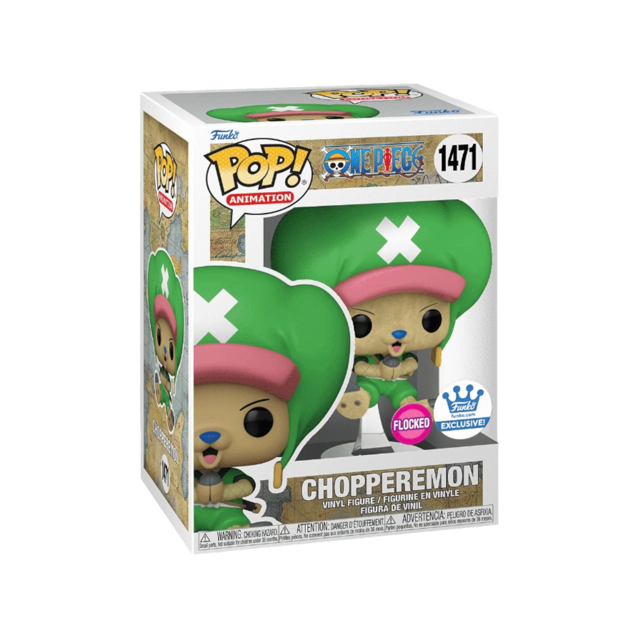 Funko Pop One Piece - Chopperemon (Flocked) exclusivo Funko Shop #1471