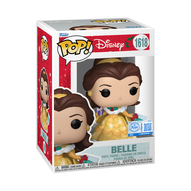 Funko Pop Disney Princesas - Bella Navideña #1618