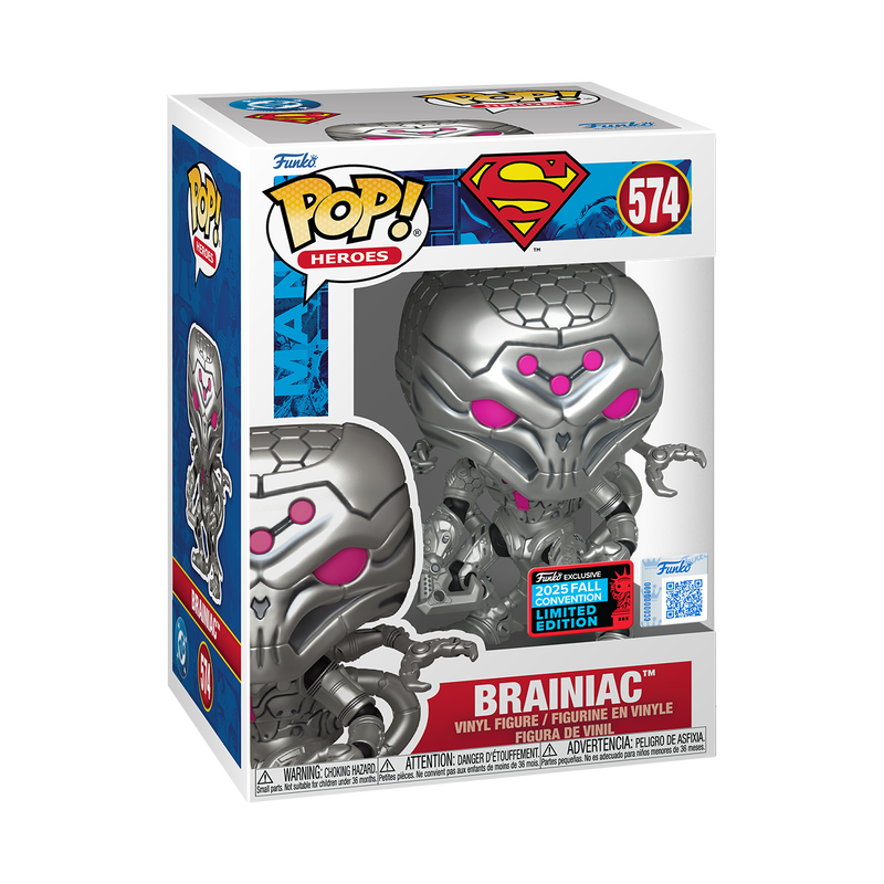 Funko Pop DC Comics - Brainiac exclusivo NYCC 2025 #574
