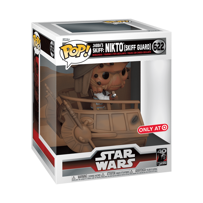 Funko Pop Star Wars: Jabba's Skiff - Nikto exclusivo Target #622