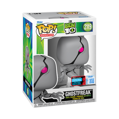 Funko Pop Ben 10 - Fantasmático exclusivo Funko Limited Edition #2119