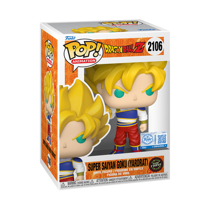 Funko Pop Dragon Ball Z - Super Saiyan Goku Yardrat (Chase) exclusivo Toy Temple #2106