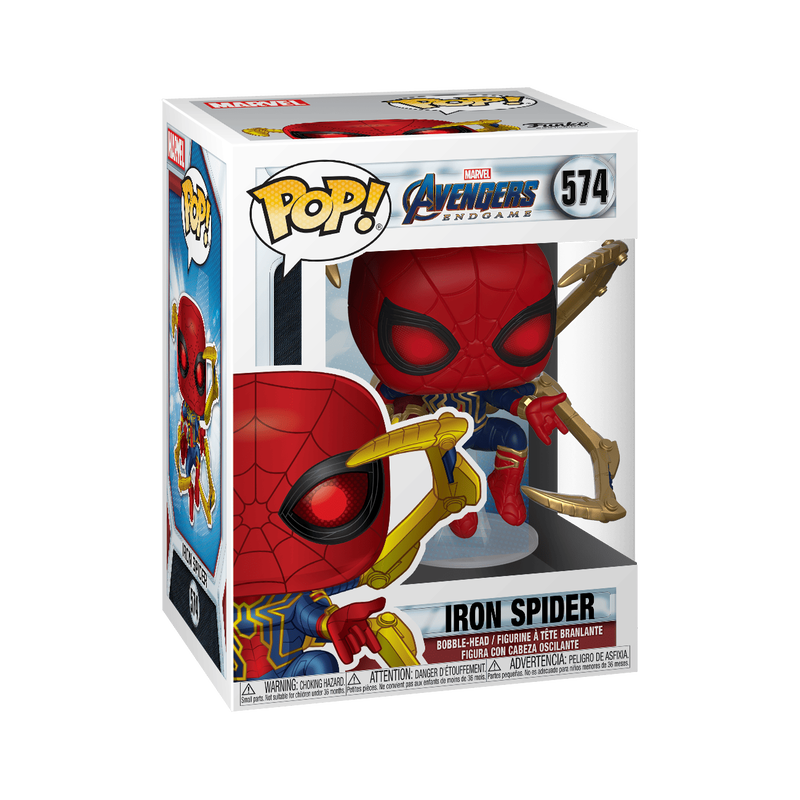 Funko Pop Avengers Endgame - Iron Spider con Guantelete #574 - Pop Hunters