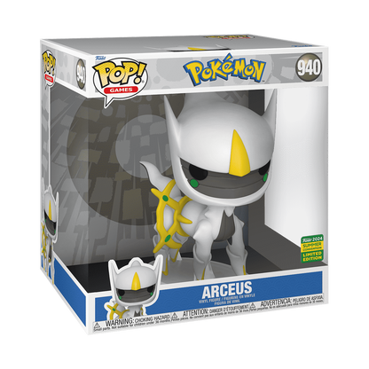 Funko Pop Pokemon - Arceus 10" Pulgadas exclusivo SDCC 2024 #940