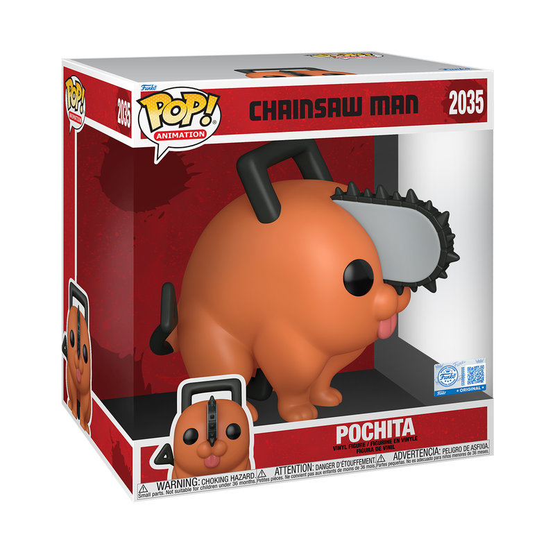 Funko Pop Chainsaw Man - Pochita 10" Pulgadas #2035