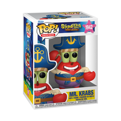 [Pre-venta] Funko Pop Bob Esponja La Pelicula - Don Cangrejo #1942