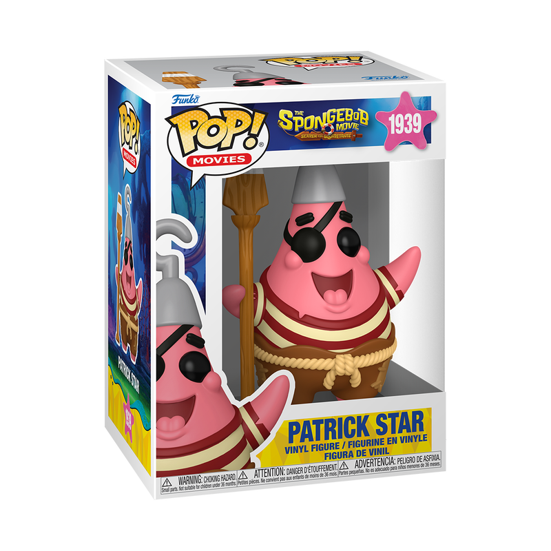 [Pre-venta] Funko Pop Bob Esponja La Pelicula - Patricio Estrella #1939
