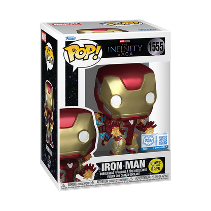 Funko Pop Avengers Infinity War - Iron Man (Brilla en la ocuridad) exclusivo Funko #1555