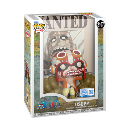 Funko Pop Cover One Piece - Dios Usopp exclusivo Funko #2107