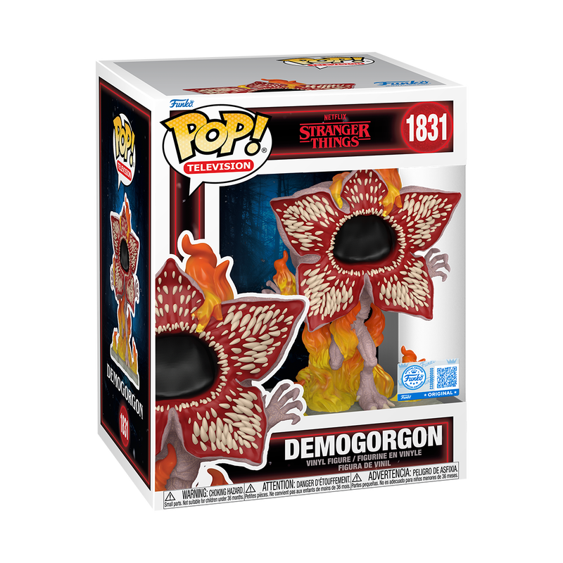 Funko Pop Stranger Things - Demogorgon en llamas 6" Pulgadas exclusivo Funko #1831