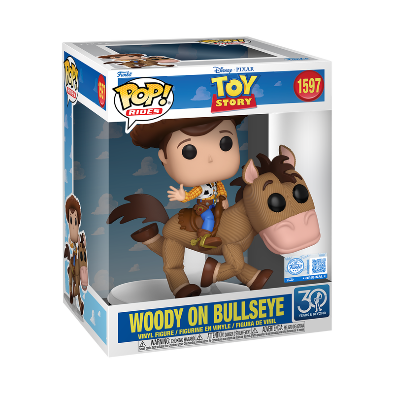 Funko Pop Toy Story - Woody en Tiro al Blanco exclusivo Funko #1597