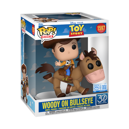 Funko Pop Toy Story - Woody en Tiro al Blanco exclusivo Funko #1597