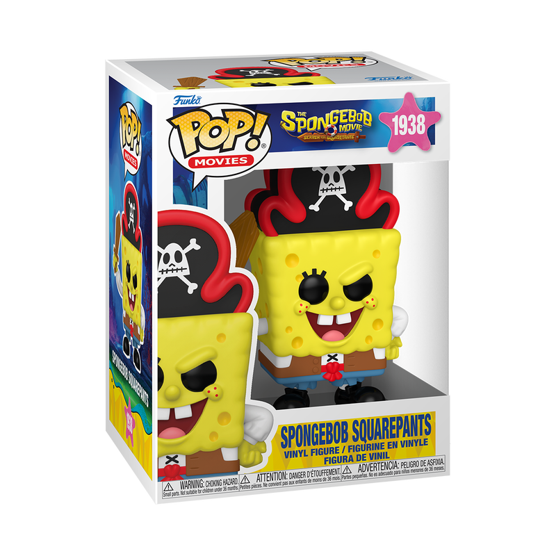 [Pre-venta] Funko Pop Bob Esponja La Pelicula - Bob Esponja #1938