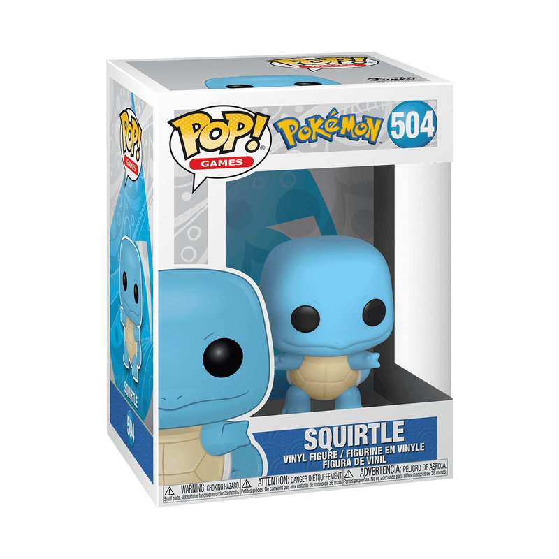Funko Pop Pokémon - Squirtle #504 - Pop Hunters