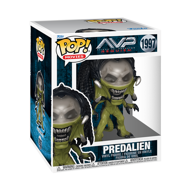 [Pre-venta] Funko Pop Aliens vs. Predator: Requiem - Super Predalien 6" Pulgadas #1997