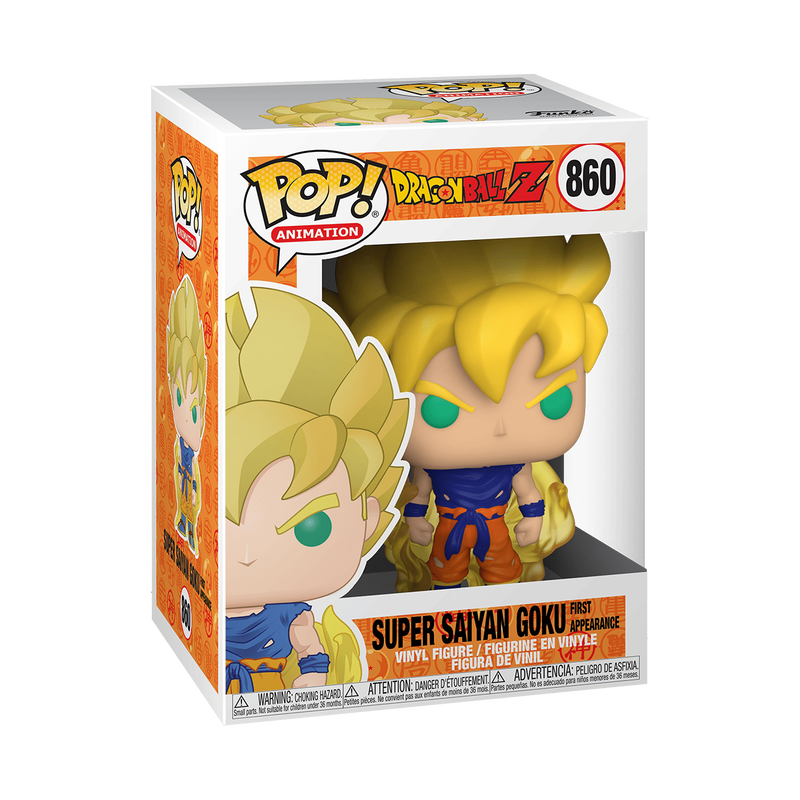 Funko Pop Dragon Ball - Goku Super Saiyan primera aparicion #860