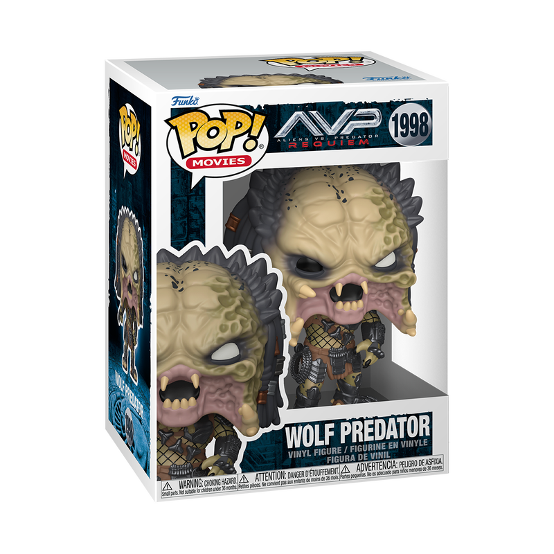 [Pre-venta] Funko Pop Aliens vs. Predator: Requiem - Wolf Predator #1998