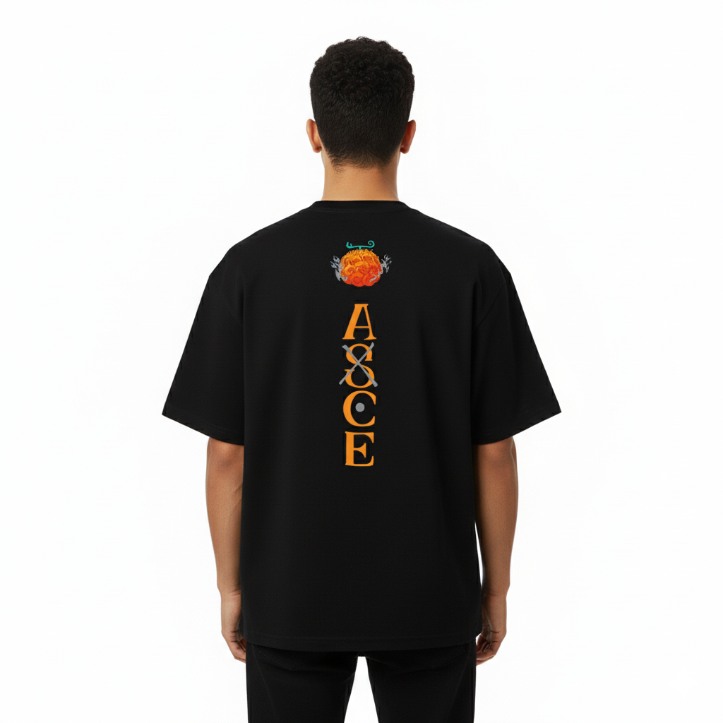 Polo Anime One Piece - Portgas D Ace