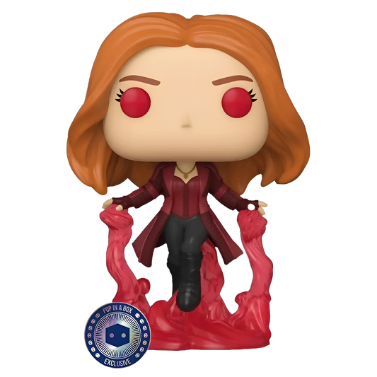Funko Pop Avengers Endgame - Wanda Maximoff (Brilla en la Oscuridad) exclusivo PIAB #855