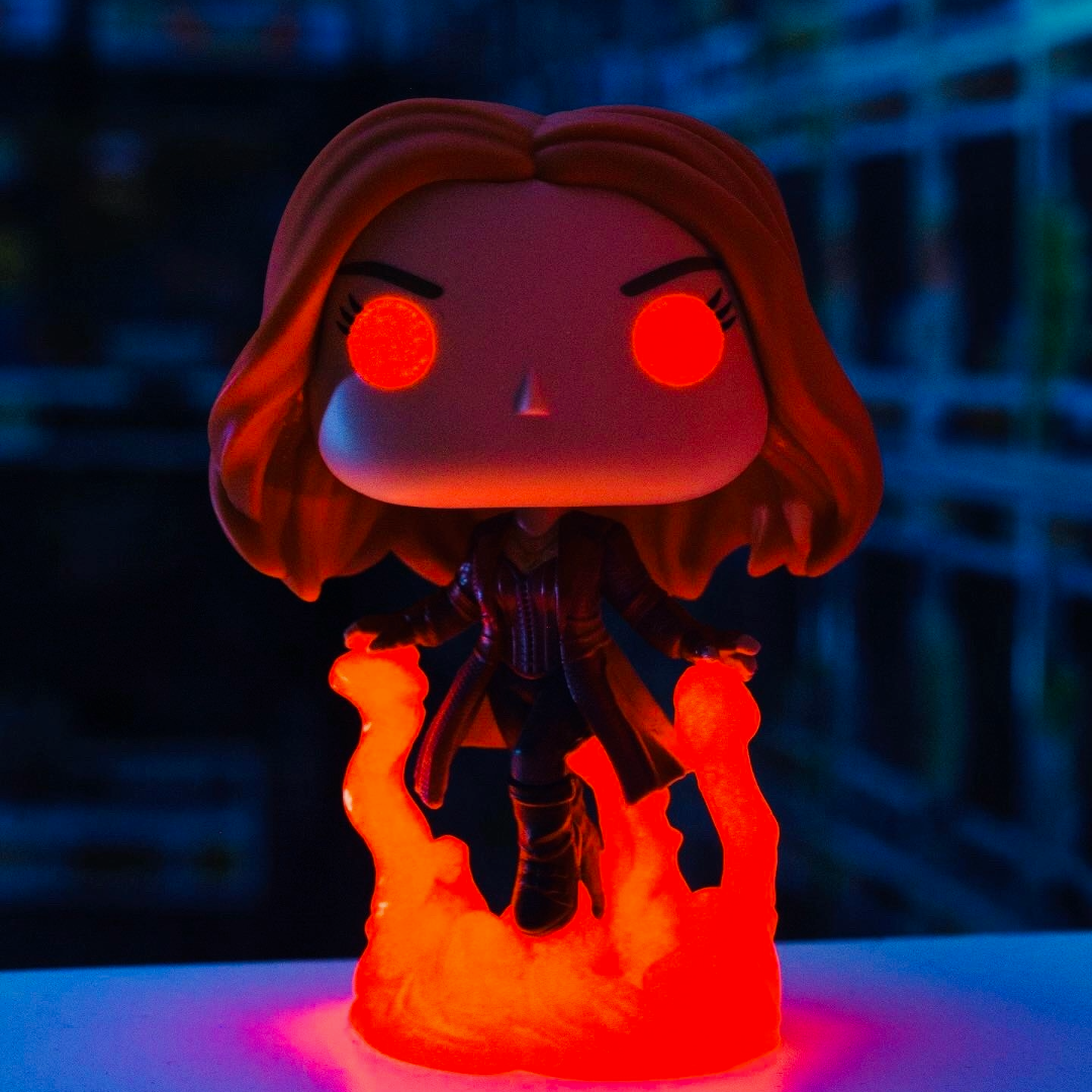 Funko Pop Avengers Endgame - Wanda Maximoff (Brilla en la Oscuridad) exclusivo PIAB #855