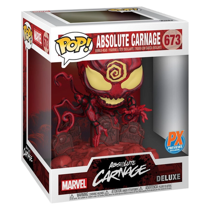 Funko Pop Absolute Carnage - Carnage 6" Pulgadas exclusivo PX #673
