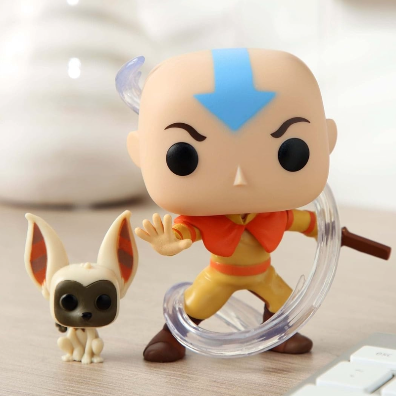 Funko Pop Avatar - Aang con Momo #534