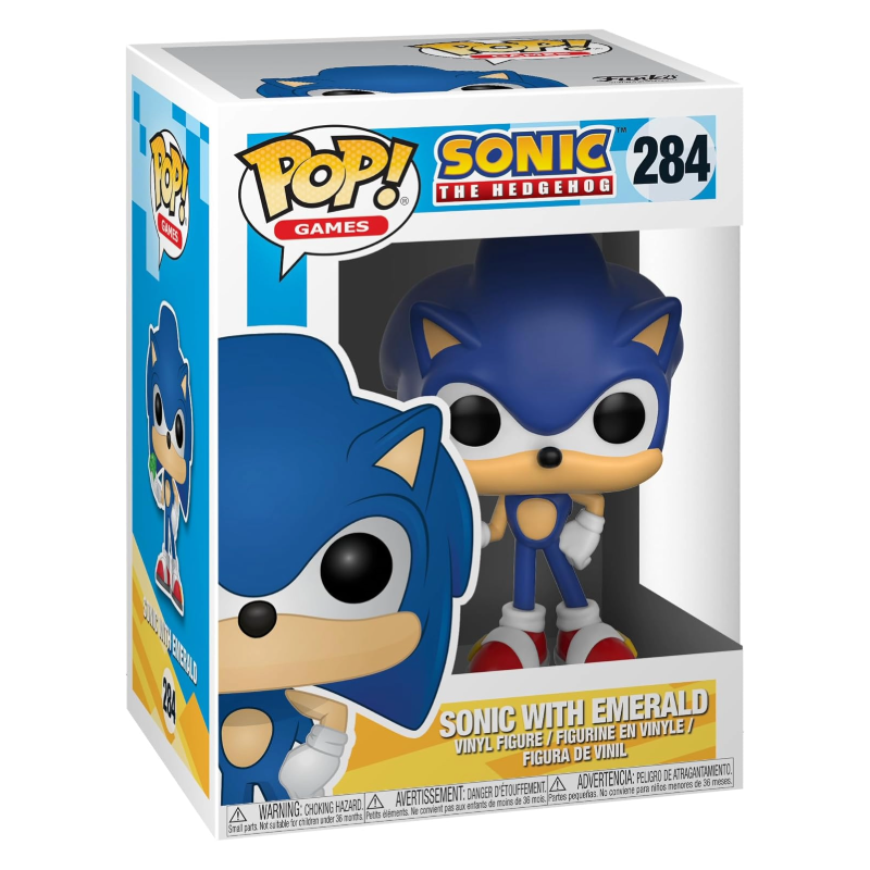 Funko Pop Sonic - Sonic con Esmeralda #284