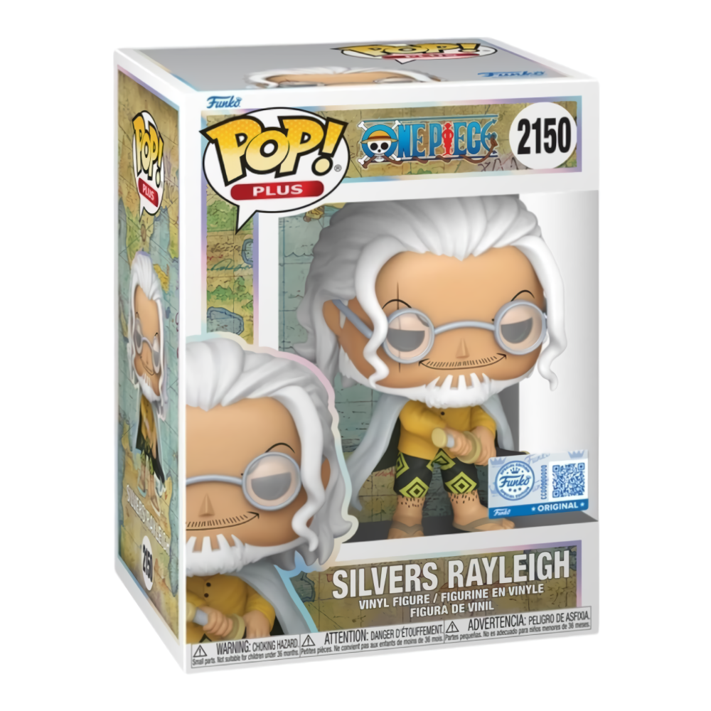 Funko Pop One Piece - Silvers Rayleigh exclusivo Chalice Collectibles #2150