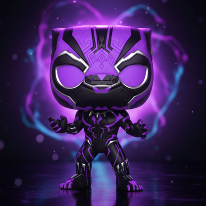 Funko Pop Black Panther - Black Panther (Brilla en la oscuridad) exclusivo Target #273