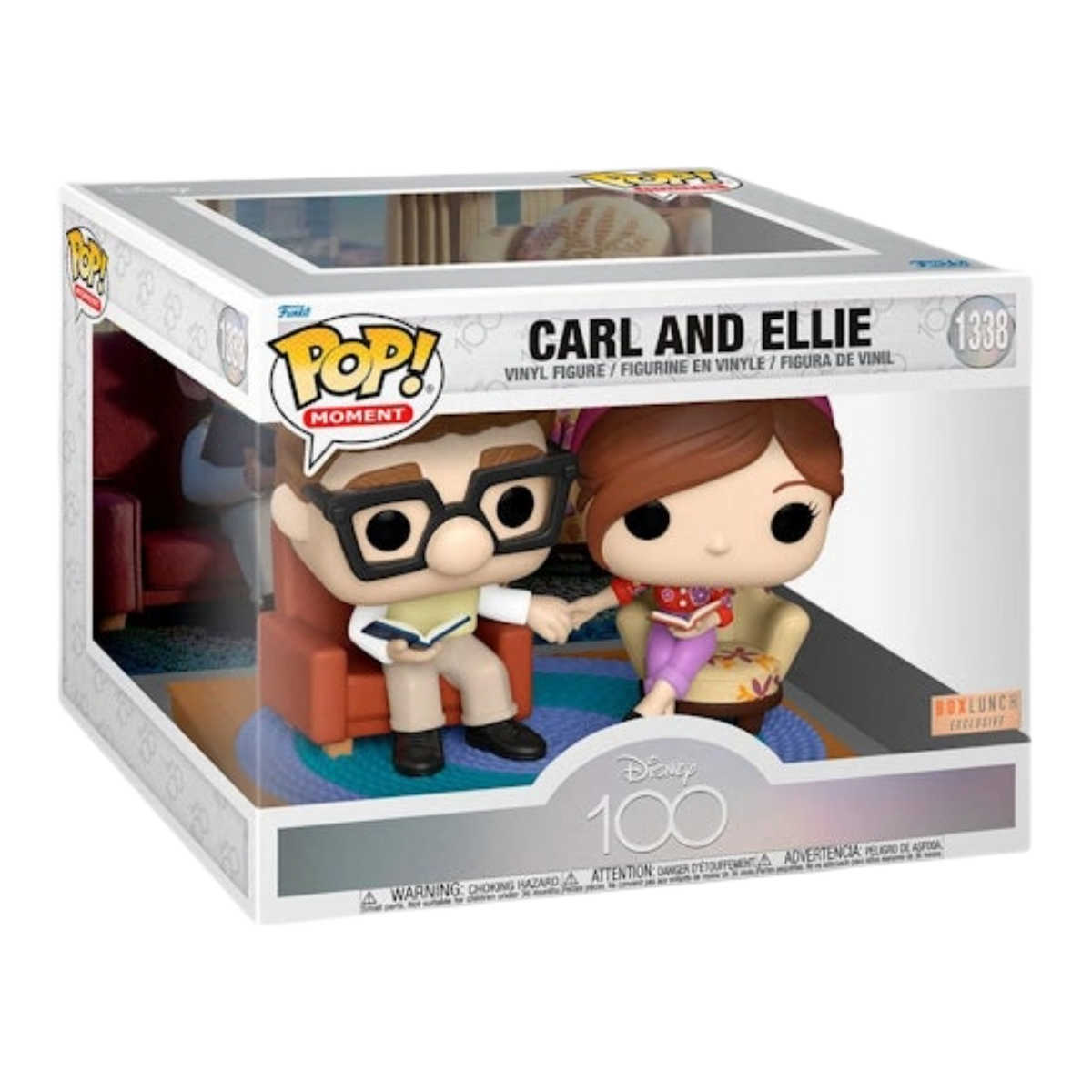 Funko Pop Disney 100 - Carl & Ellie exclusivo Box Lunch #1338