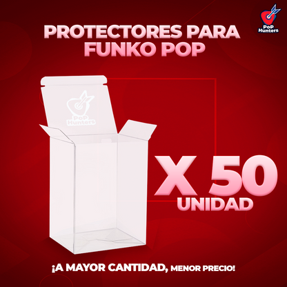 Protector Funko Pop Hunters 50 Unidades