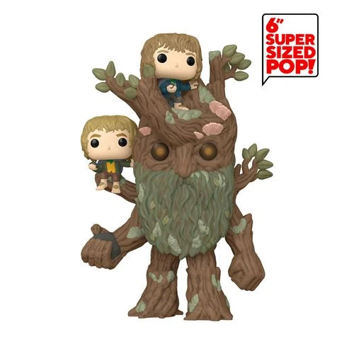 [Pre-venta] Funko Pop El Señor de los Anillos - Treebeard con Merrry y Pippin 6" Pulgadas #1579