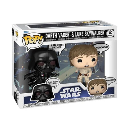 Funko Pop Star Wars - Darth Vader y Luke (Yo soy tu Padre) 2-Pack