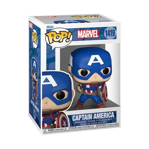 Funko Pop Marvel Clasicos - Capitan America #1419