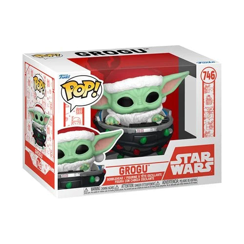 Funko Pop Star Wars - Grogu Navideño en Capsula #746