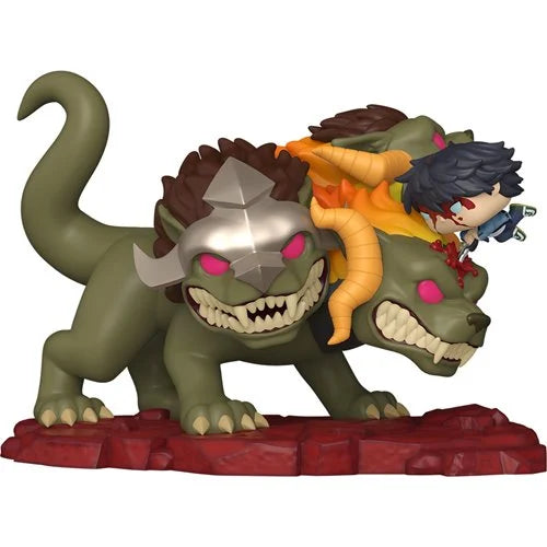 Funko Pop Solo Leveling - Jinwoo Vs. Cerberus Deluxe #2272 - Pop Hunters