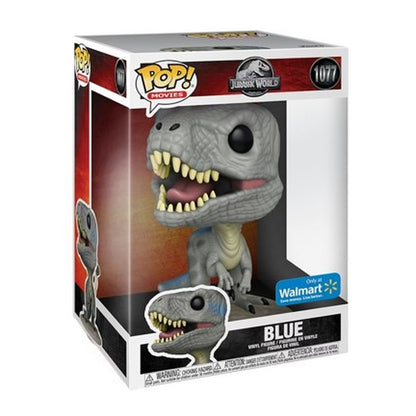 Funko Pop Jurassic World - Blue Exclusivo de Walmart 10'' Pulgadas #1077 - Pop Hunters
