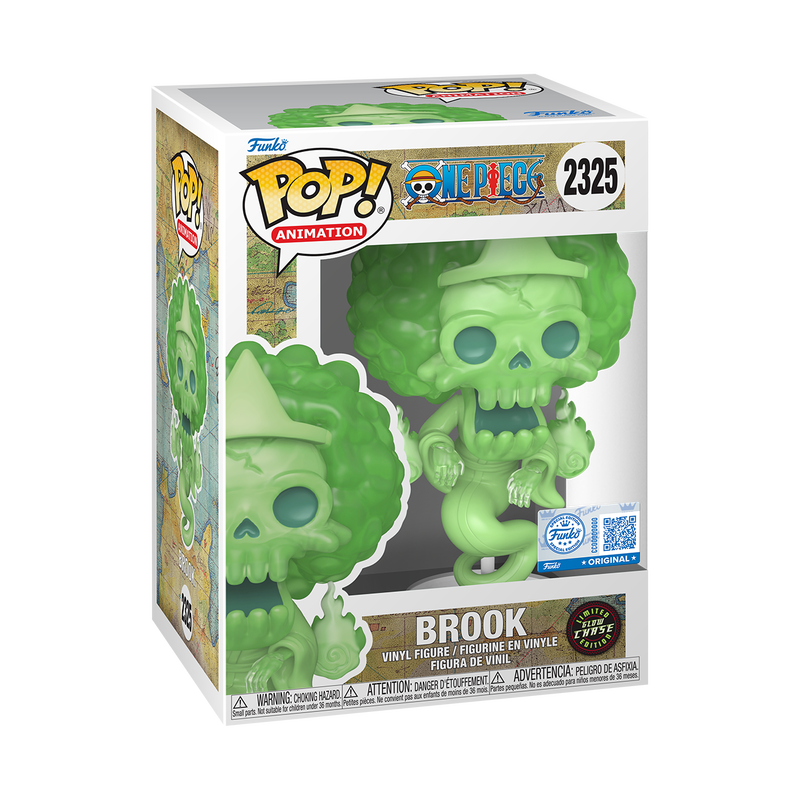 Funko Pop One Piece - Brook Fantasmagórico (Chase) Brilla en la Oscuridad #2325