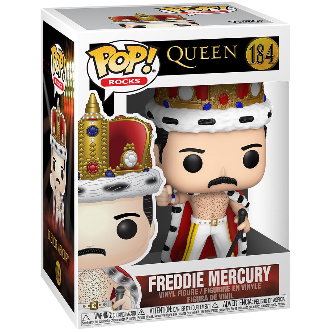 Funko Pop Queen - Freddie Mercury #184 - Pop Hunters