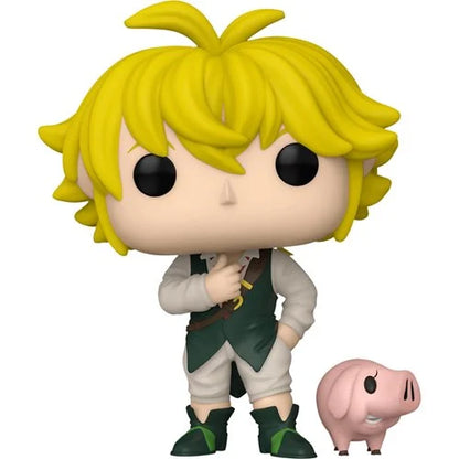 Funko Pop Los Siete Pecados Capitales - Meliodas con Hawk #1497