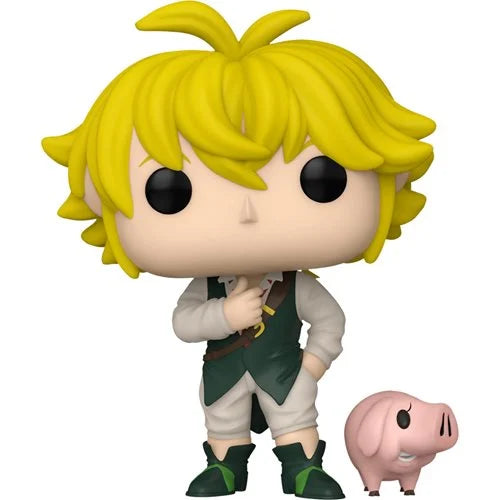 Funko Pop Los Siete Pecados Capitales - Meliodas con Hawk #1497