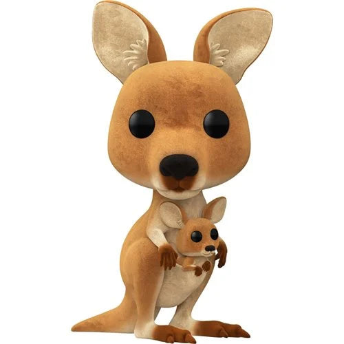 Funko Pop Animales australianos - Canguro (Flocked) #112