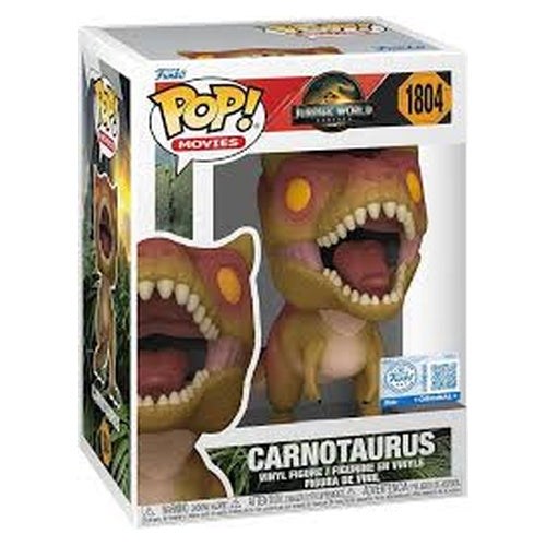 Funko Pop Jurassic World Rebirth - Carnotauro #1804