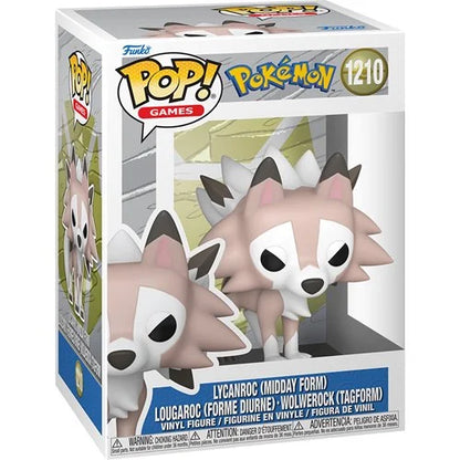 [Pre-venta] Funko Pop Pokemon - Lycanroc (Day) #1210