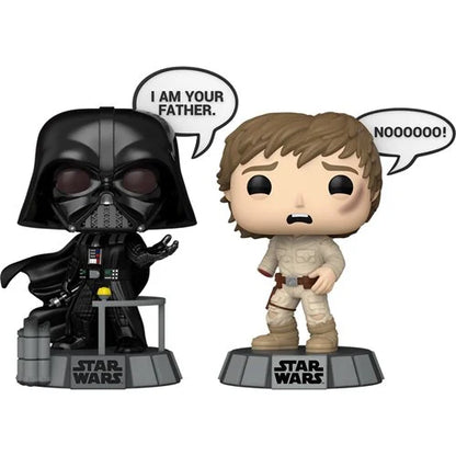 Funko Pop Star Wars - Darth Vader y Luke (Yo soy tu Padre) 2-Pack
